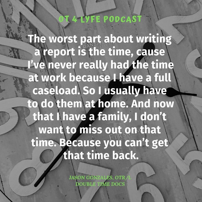 ot4lyfe's tweet photo. To find out how @doubletimedocs cut his documentation time in half, tune into the full episode. 
Double Timing Documentation with Jason Gonzales
🎧https://t.co/TP3ACdtAiM🎧 
#OccupationalTherapy #OccupationalTherapist #SchoolBasedOT #SchoolBasedTherapy #OTPodcast #OT4Lyfe https://t.co/q6RWYxEj6q