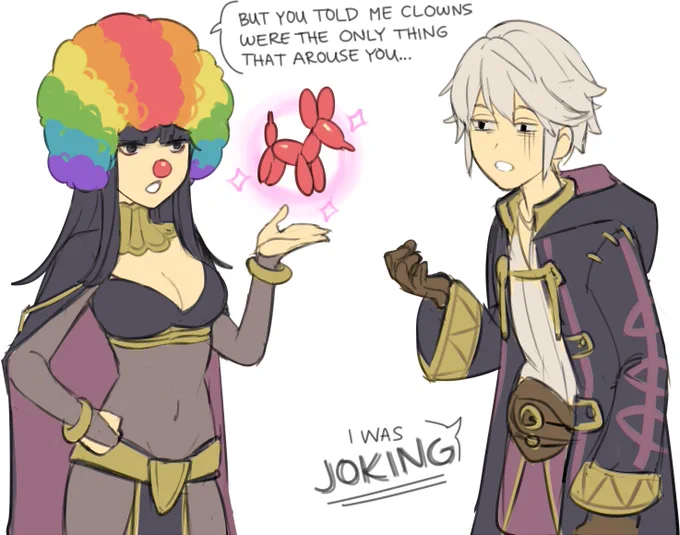 clown tharja 