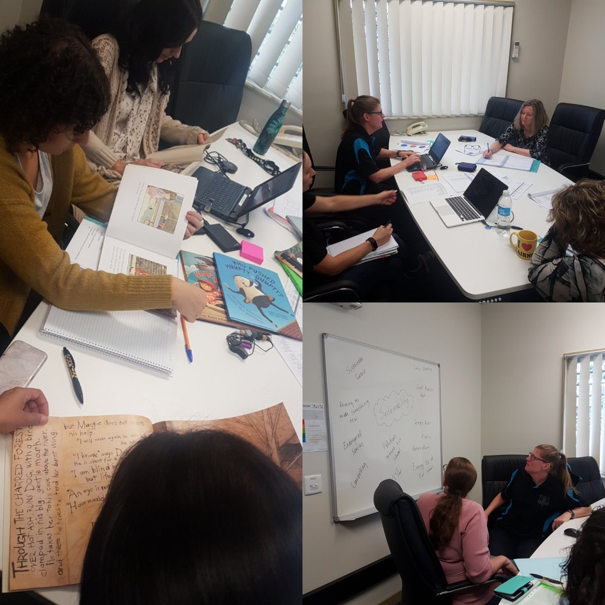 Stage teams have been busy #collaborating and planning in preparation for an engaging and jam packed Term 2.