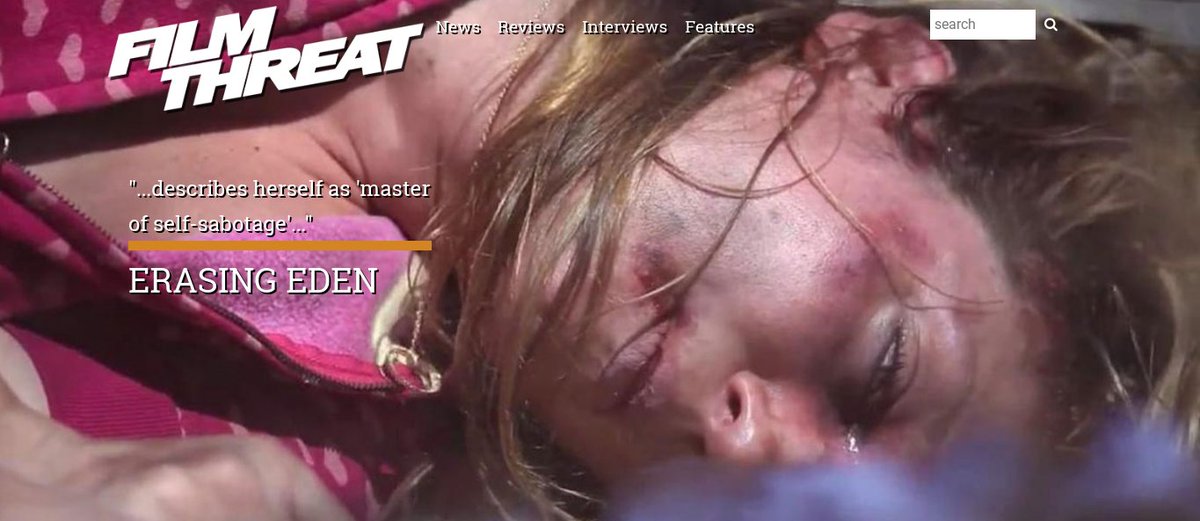 FilmThreat's tweet photo. “…the next morning Eden finds herself in the middle of the desert, just outside of Los Angeles. Beaten, bruised, jaw broken and left for dead…” Alan Ng witnesses an act of self-sabotage imperil impending nuptials in Erasing Eden.
https://t.co/s0xlNs52Ja #SupportIndieFilm https://t.co/JSA9c7Jj5H