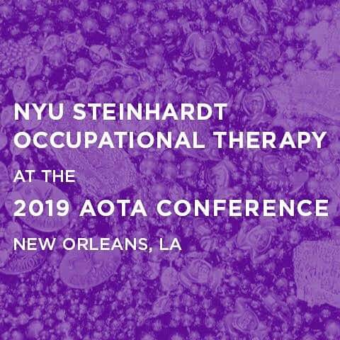PGentileOT's tweet photo. AOTA Conference week is finally here!! Hope to see you at the NYU OT Activities at Conference
.
#NYU #NYUSteinhardt #nyuOt #otSchool #occupationalTherapy #ot #AOTAconference #AOTAconference2019 #conference #AOTF #newOrleans @aotainc
https://t.co/JpGHsvGi0l https://t.co/iVG1YVOxp9