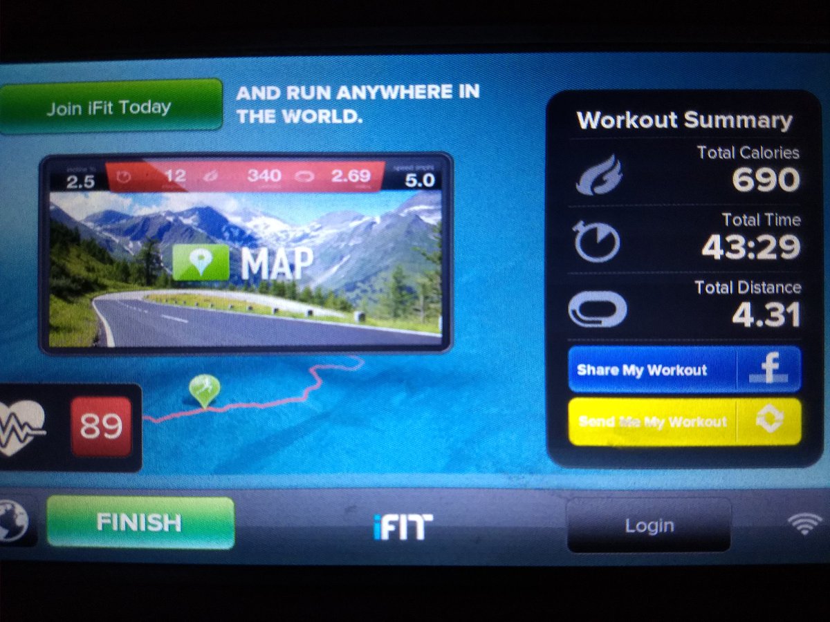 fuzzy247's tweet photo. I hope this is the last treadmill run and I'll be joining @CryptoEuclid @PeterMcCormack and the rest of the #cryptotwitterrunclub in the fresh air outside for the next few months of running. https://t.co/LbHeALLSYa