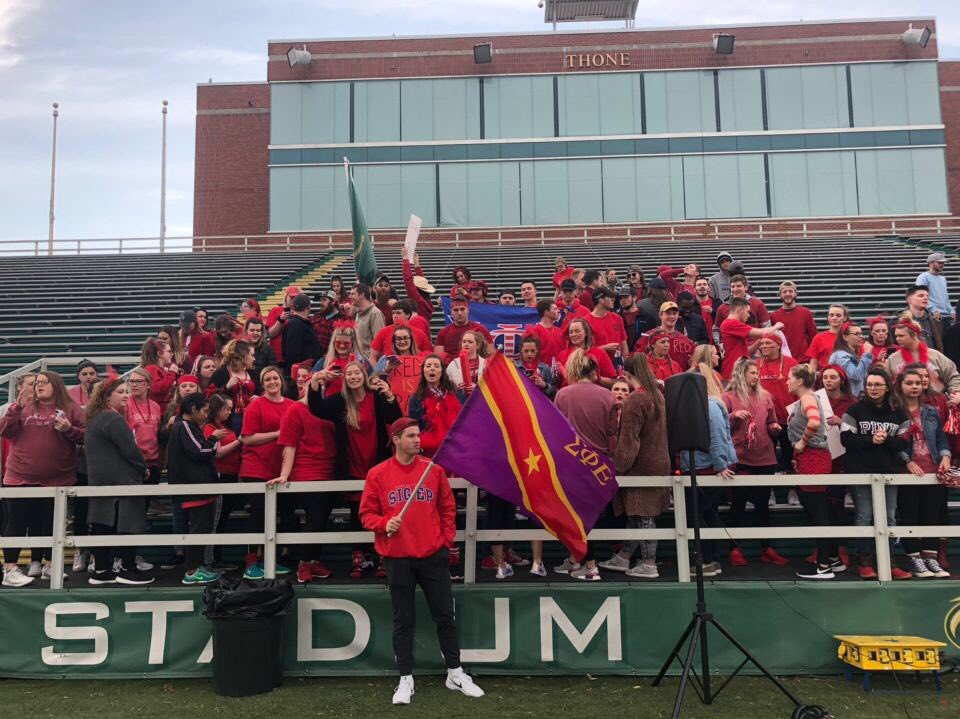 Arkansas Tech SigEp (@atusigep) on Twitter photo We had an awesome night at the Greek Games put on by <a href="/OrderZetaSigma/">Order Of Omega</a> for #ATUGreekWeek2k19 !!! We won first in the spirit competition & in the games overall! Big thanks to <a href="/PhiMuATU/">PHI MU ╳ EPSILON LAMBDA</a> & <a href="/atu_agr/">ATU_AGR</a> for securing the bag tonight!
As for the boys: THATS BACK TO BACK BABY! #Champs #VDBL We had an awesome night at the Greek Games put on by <a href="/OrderZetaSigma/">Order Of Omega</a> for #ATUGreekWeek2k19 !!! We won first in the spirit competition & in the games overall! Big thanks to <a href="/PhiMuATU/">PHI MU ╳ EPSILON LAMBDA</a> & <a href="/atu_agr/">ATU_AGR</a> for securing the bag tonight!
As for the boys: THATS BACK TO BACK BABY! #Champs #VDBL