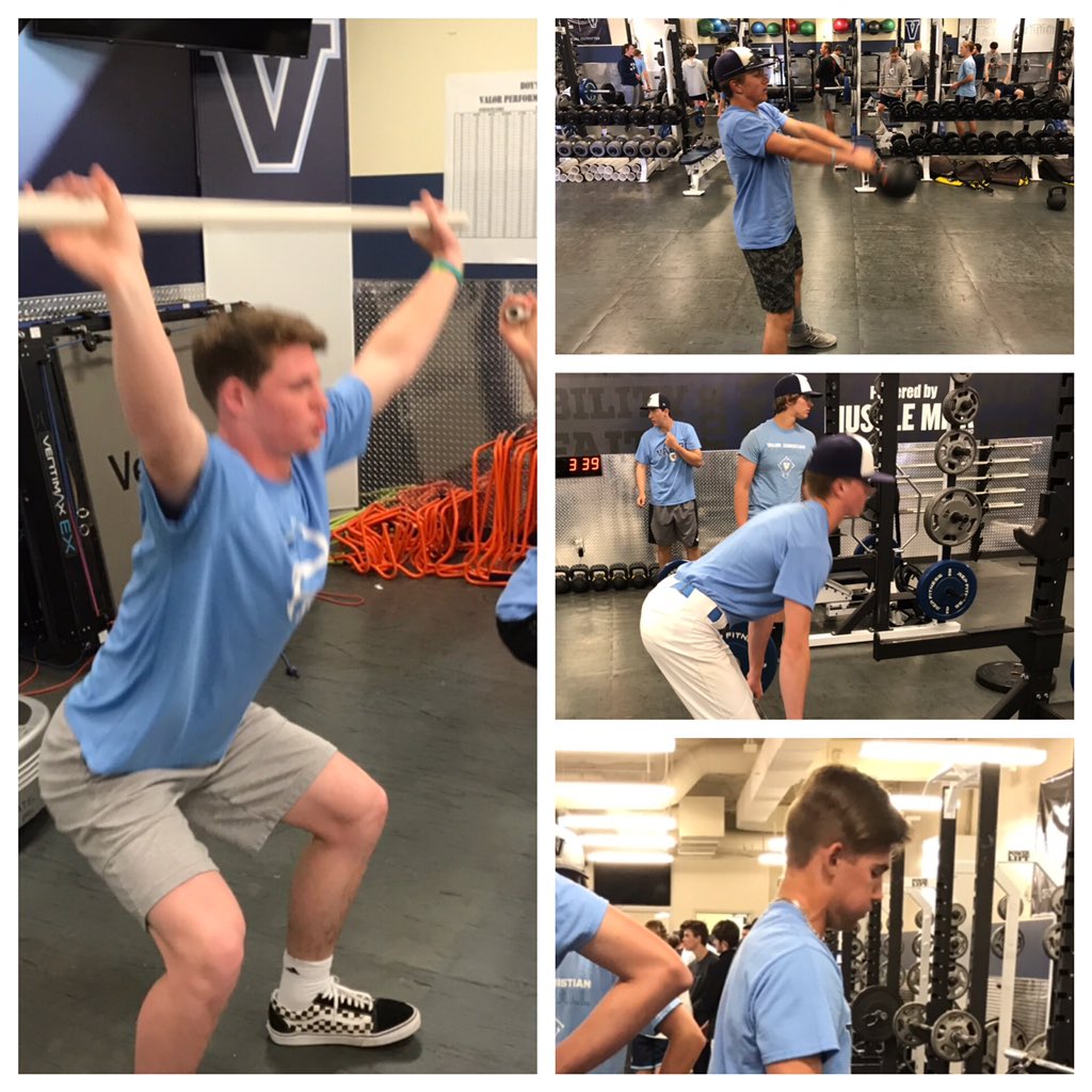 Squat and hinge with in-season <a href="/govalorbaseball/">Valor Baseball</a>