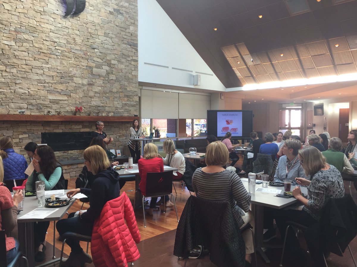Q4: We have lunch and learns during Prof. Days on topics such as nutrition, organizing tips, stress management, mindfulness, financial wellness, gut health, etc. #ShapeHealthEd
