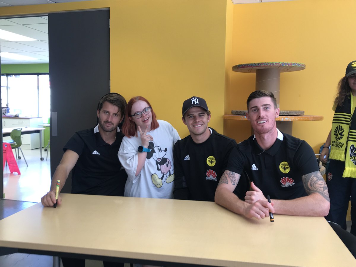 WgtnPhoenixFC's tweet photo. COMMUNITY | ๐ป We had the pleasure of visiting @spectrumcarenz Maranga last week to meet some of our amazing fans. Check out some of those retro #Nix kits! ๐
For more info on the charity that supports those with disabilities ๐ https://t.co/pUpItMGK6U
#NixInTheCommunity https://t.co/4jlIcIrWQA