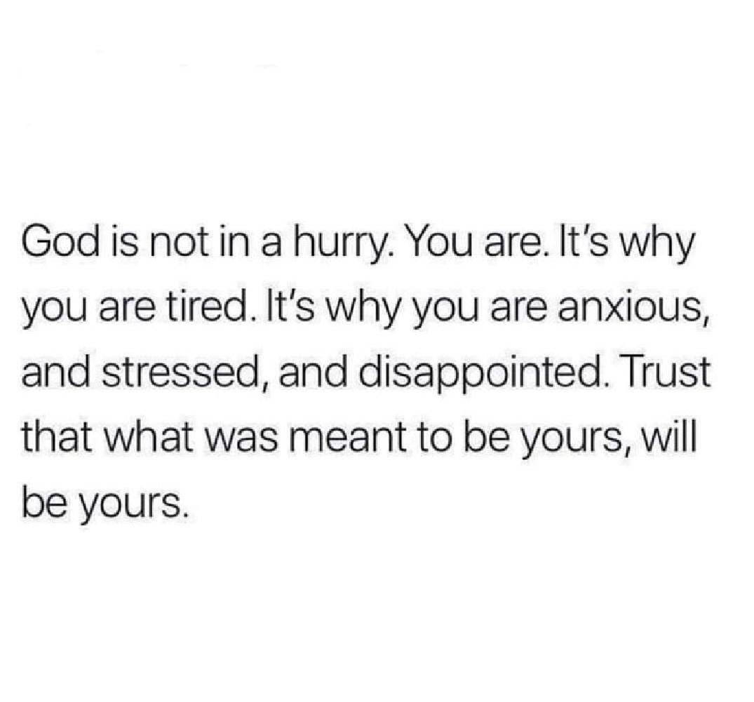 MGDisciple's tweet image. Lord, forgive me for expecting things on my time. I forget too often that your timing is always spot on.