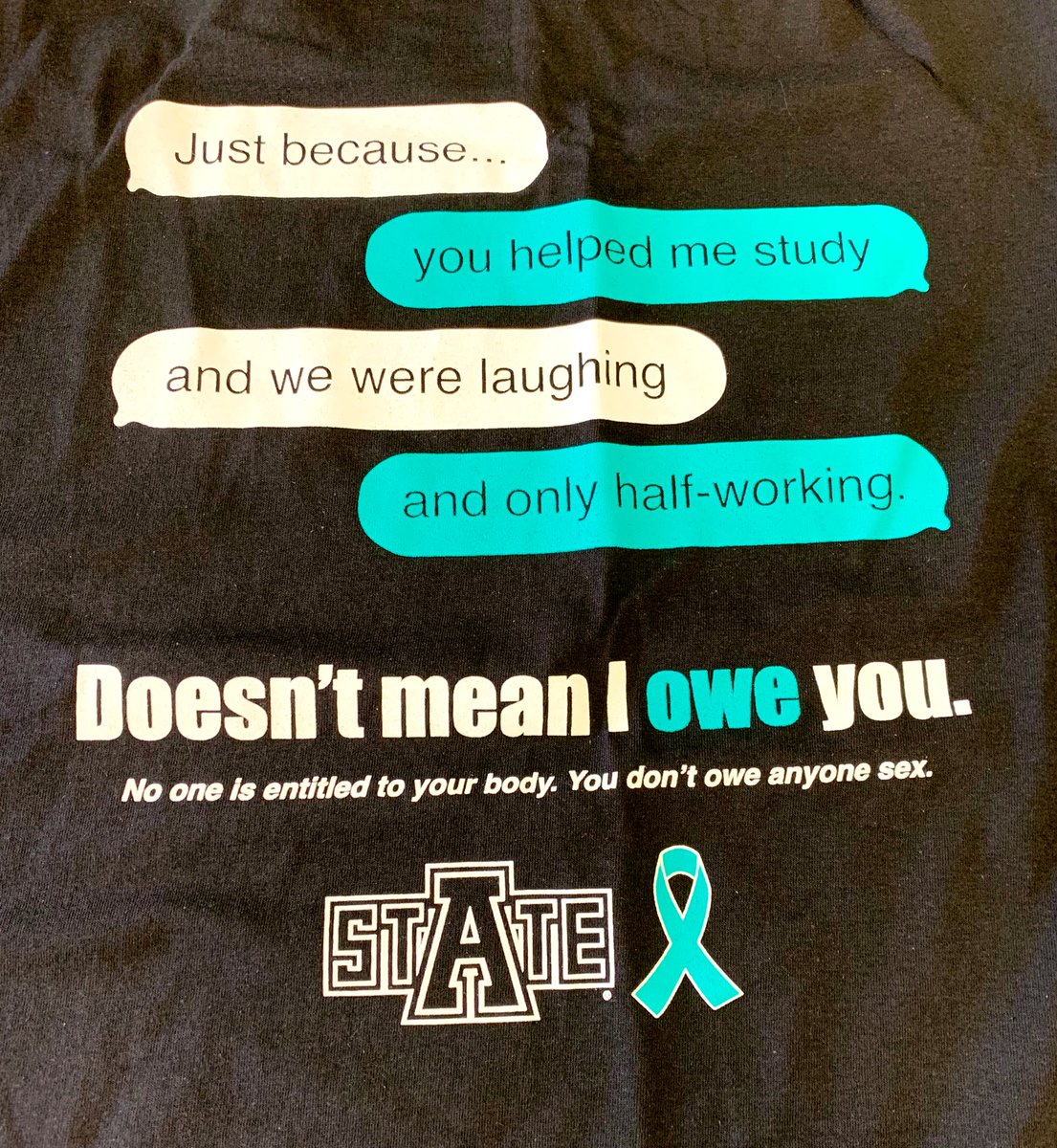 kdamp's tweet photo. Today is the first day of Sexual Assault Awareness Month at @ArkansasState. We have many events plannned throughout the month to highlight the issue and our shared responsibility for keeping each other safe. #PackPact
โค๏ธ๐บ๐ https://t.co/qQZI6Tr1yD