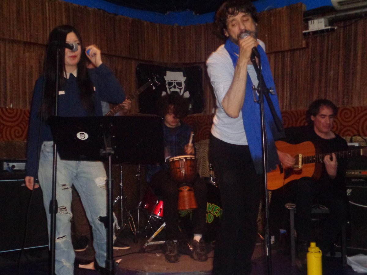 MusicRiyo's tweet photo. The Sense @ Otto’s ② (3/31/2019)
Photos by Rondell Molé
#thesense #frankwood #winddownsunday #rockmusic #rockandroll #originalmusic #liveconcert #ottosshrunkenhead #riyoosanai #japanesesinger #basedinnyc #rondellmolé #小山内理世 #ニューヨーク在住 #シンガーソングライター #歌手 https://t.co/dC4sWIdypB