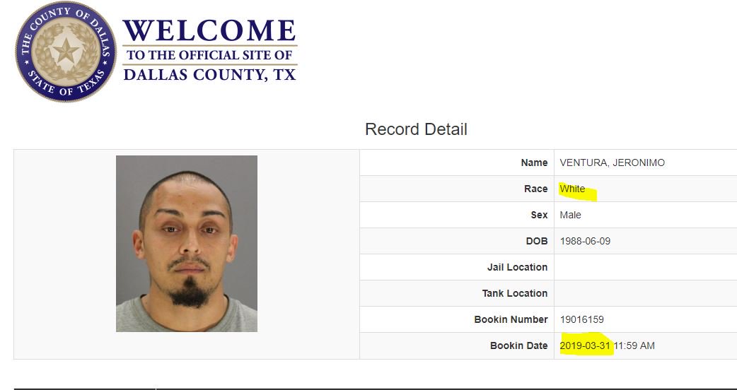 These images are arrests from yesterday.These Illegal aliens are committing crimes in America. In one day. In Dallas alone. How many victims are out there and why is Dallas County classifying illegal aliens as "white"?