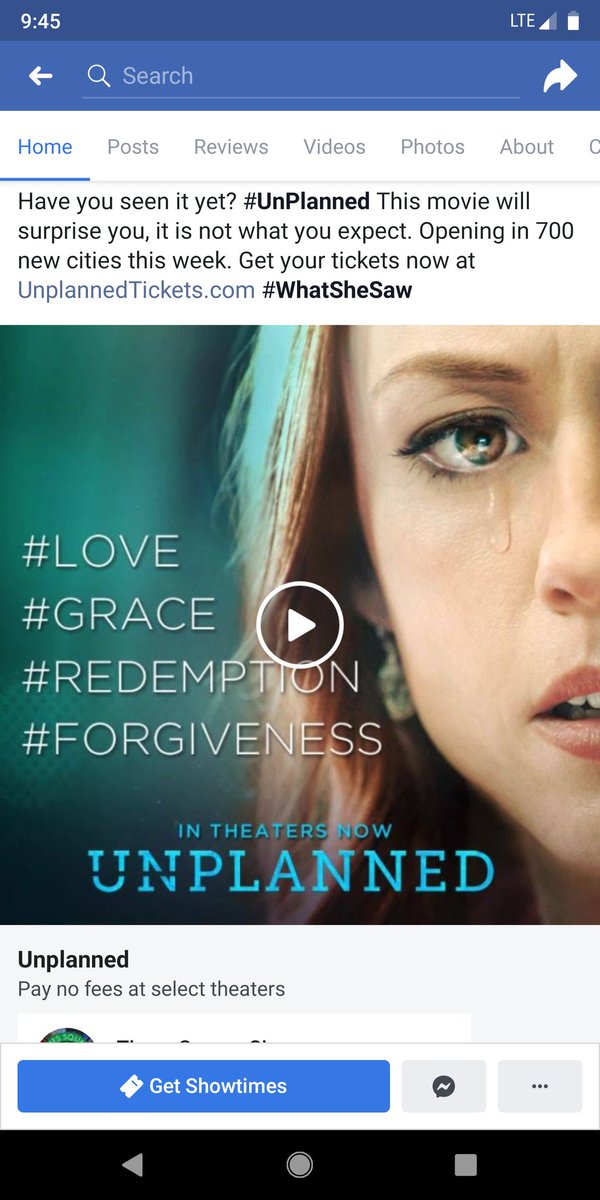 mrsboards's tweet photo. A must see!  Those who support life needs to understand @PPAdvocatesPA does not stand for life....but stands for the almighty dollar.  But God forgives, heals and restores!  #UnPlannedMovie https://t.co/JpyiZwI86T