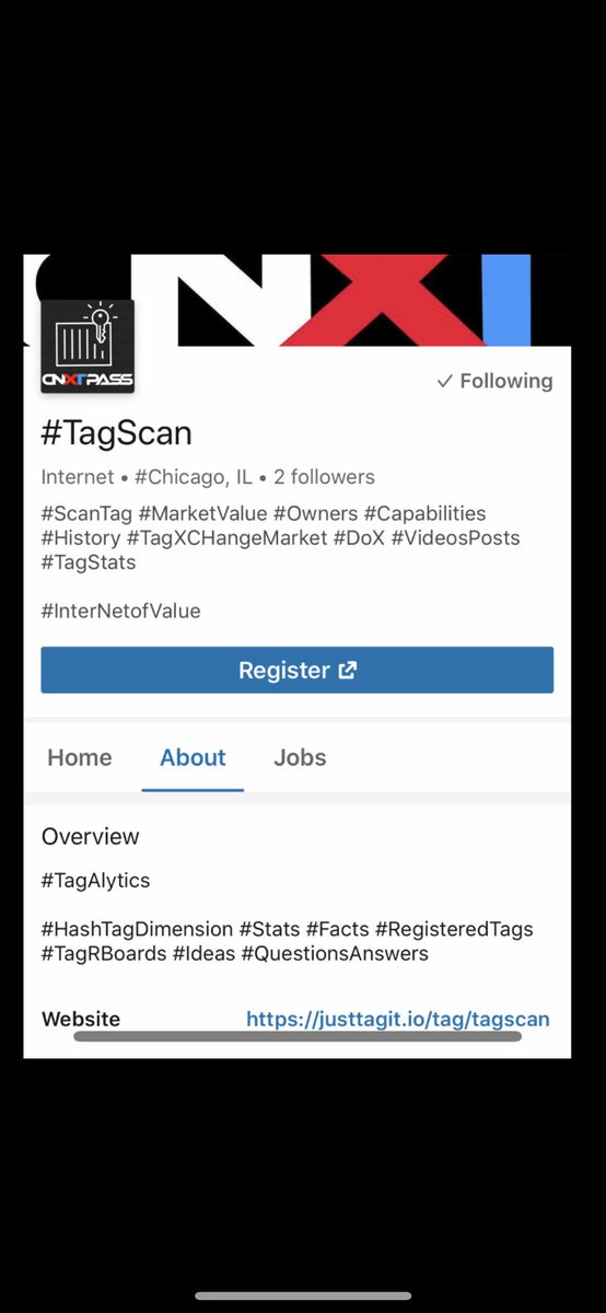ScanTagDTags's tweet image. #TagScan #HashTagDimension #JustTagIt #TagXCHange