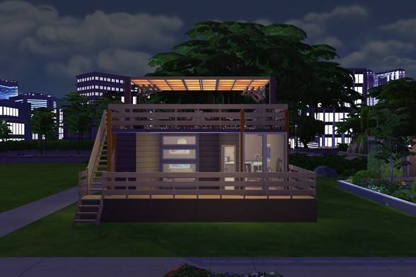 Simsbuilds101's tweet photo. I just shared the Rooftop View Home Lot on #TheSims4 Gallery! https://t.co/5hn02nq2d1