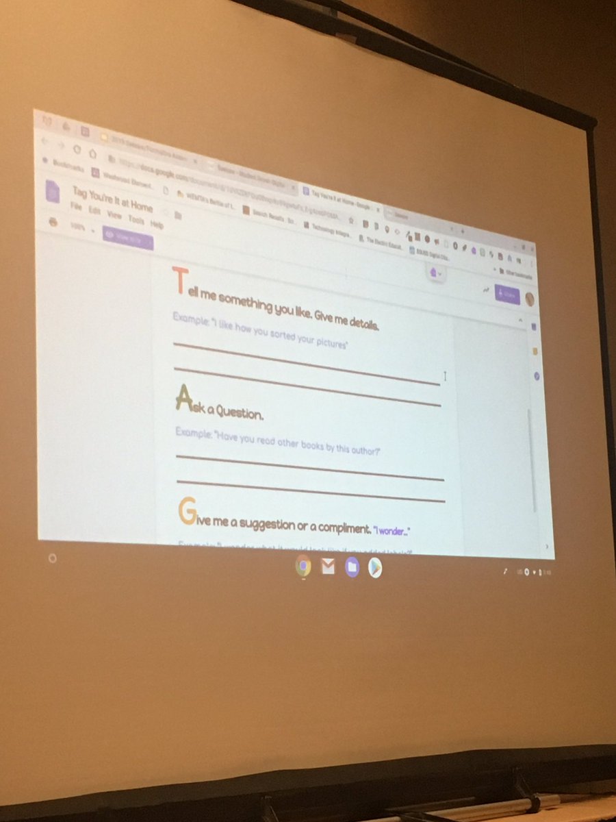 rooncol's tweet photo. #seesaw #firstWEMTA I love this idea for introducing students and parents to commenting techniques through the eyes of digital citizenship! https://t.co/fU0slNf4uV