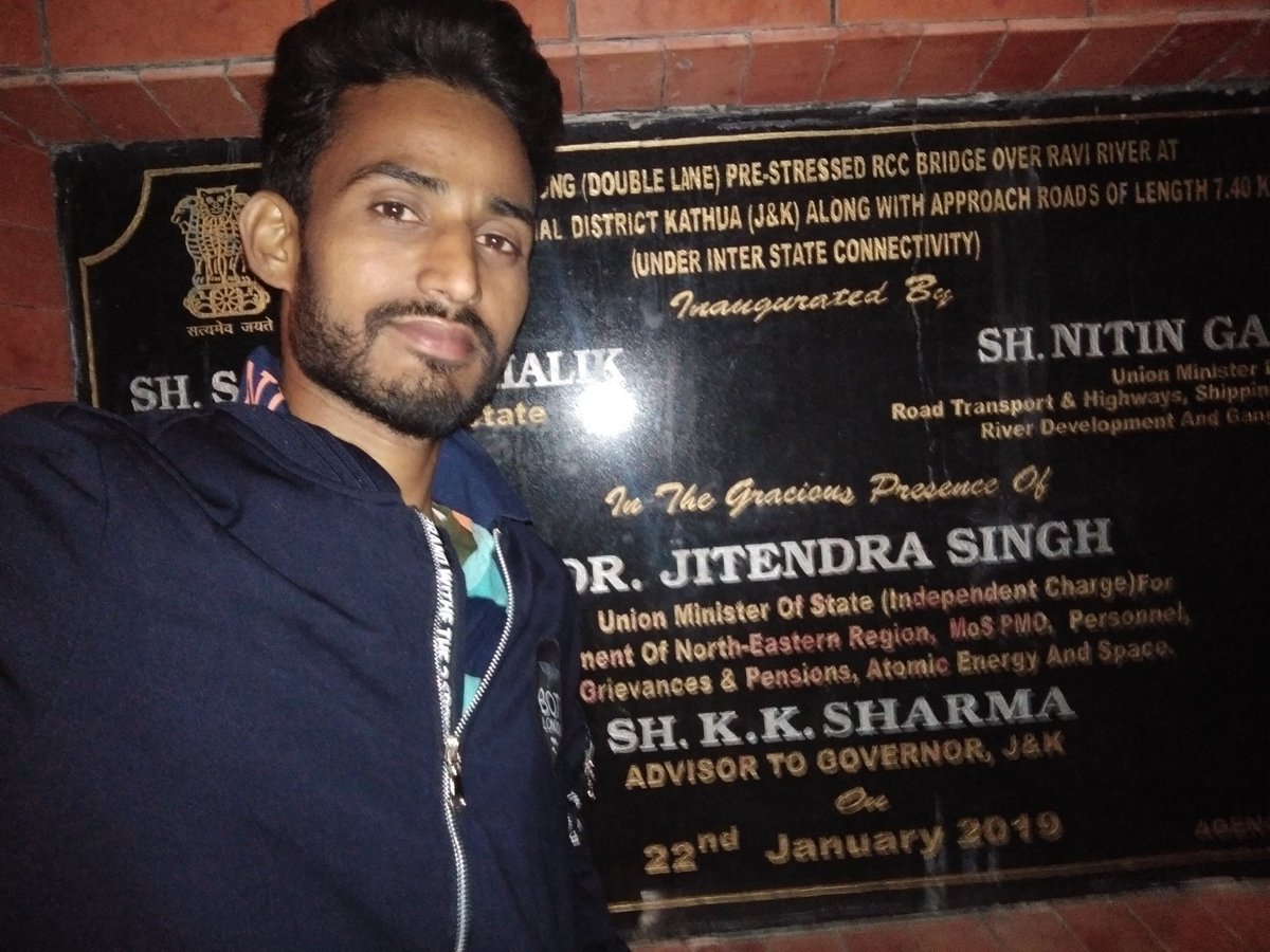 devjb92's tweet photo. #selfieWithDevelopment
A unique gift keediyan gandyaal bridge of our MP @DrJitendraSingh
#NamoAgain https://t.co/xTt04AeGug