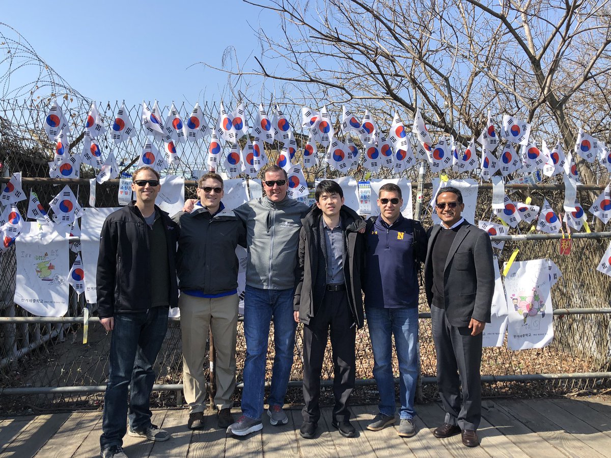 Claude T. Moorman III (@tmoormanmd) on Twitter photo At Northern Border of South Korea with AOSSMAPKASS traveling Fellows and physicians from Seoul National University Drs Ro <a href="/Duhyun_Ro/">Du Hyun Ro</a> and Dr Rupesh! At Northern Border of South Korea with AOSSMAPKASS traveling Fellows and physicians from Seoul National University Drs Ro <a href="/Duhyun_Ro/">Du Hyun Ro</a> and Dr Rupesh!
