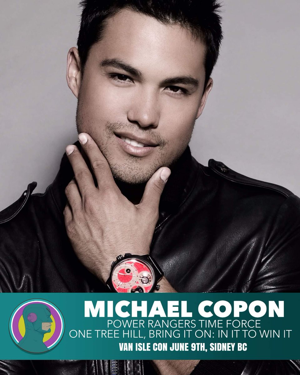 VanIsleCon's tweet photo. ANNOUNCING Michael Copon, an American actor, model and singer. He is most known for his roles in One Tree Hill as Felix, Power Rangers Time Force as Lucas Kendall (the Blue Ranger) That’s So Raven, Bring It On: In It To Win It, and The Scorpion King 2.
#vanislecon #yyj https://t.co/zmv6dpvEwy