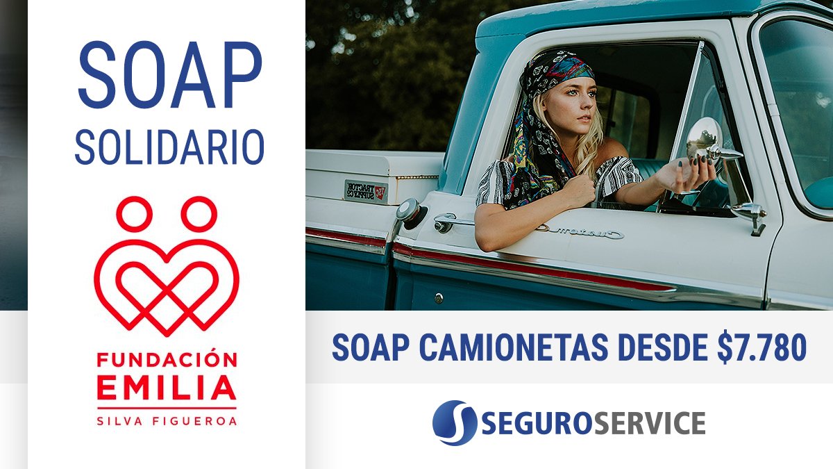 Seguroservice's tweet photo. SOAP Camionetas 2019 desde $7.780 – Apoya Ley Emilia https://t.co/N35F6V4pTZ https://t.co/zRIBcf7Pzs