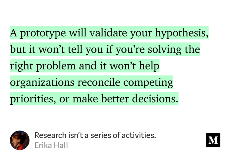 benpeck's tweet photo. "Research isn't a series of activities." - @mulegirl https://t.co/dZ0x9AHCHz https://t.co/dJ9lWiicTP