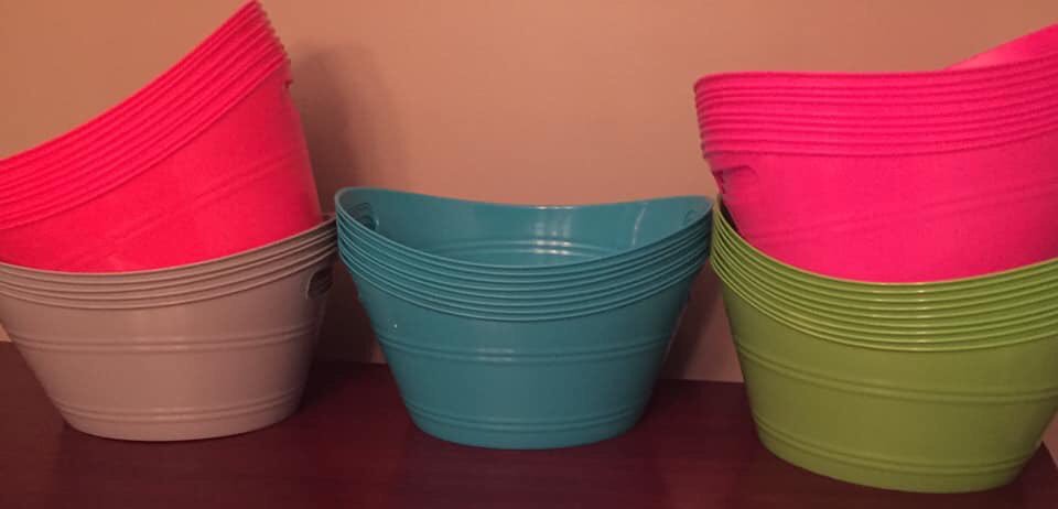 Personalized Easter Buckets- only $8 - order yours today #craftsfordallas #helpourcause #easter #foryourlittles