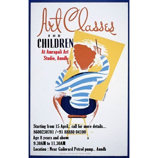 amrapali_art's tweet photo. Launching Children's Art Classes, At Amrapali Art, Studio, Aundh. .
.
.
.
#pune #puneinstagrammers #puneevents #instapune #punegram#punephotographylovers #punegigs #koregaonpark #vimannagar#thingstodoinpune #punekar#puneclickarts #kalyaninagar#puneblogge… https://t.co/YNbsdvFHpq https://t.co/Y2Xzlc5vlr