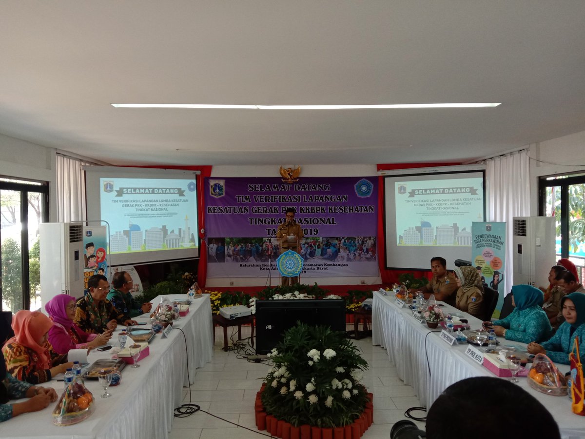 Sudis PPAPP Jakarta Barat (@ppappjb) on Twitter photo Tim Verifikasi Lapangan pd Lomba Kesatuan Gerak PKK KB Kesehatan tk.Nasional do RPTRA Kembangan Kel.Kembangan Utara Jakarta Barat <a href="/dppappdki/">Dinas PPAPP Provinsi DKI Jakarta</a> <a href="/kusumawati_tuty/">Tuty Kusumawati</a> @kominfotikjb Tim Verifikasi Lapangan pd Lomba Kesatuan Gerak PKK KB Kesehatan tk.Nasional do RPTRA Kembangan Kel.Kembangan Utara Jakarta Barat <a href="/dppappdki/">Dinas PPAPP Provinsi DKI Jakarta</a> <a href="/kusumawati_tuty/">Tuty Kusumawati</a> @kominfotikjb