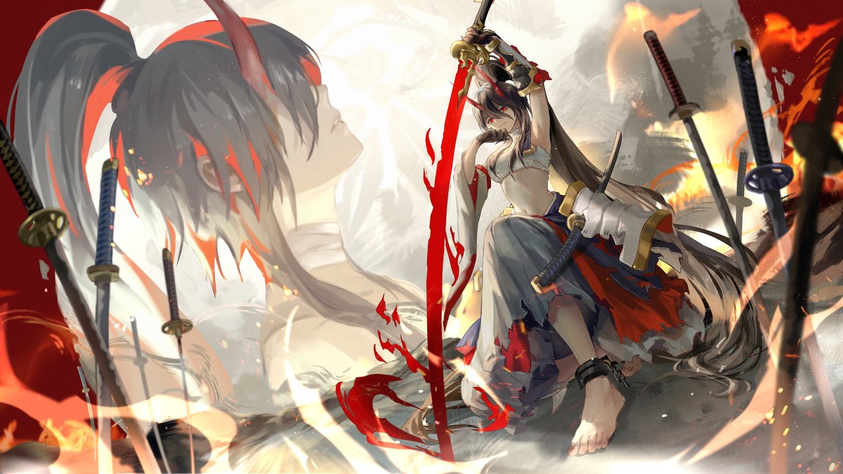 _Achyue_'s tweet photo. 赤影妖刀姬 #陰陽師 #妖刀姬 https://t.co/mP0T5oUbhu https://t.co/jJED15ypPU