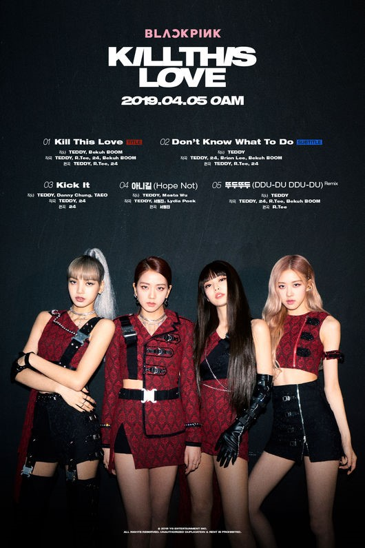 BlackPinkbuzz's tweet photo. TRACKLIST REVEALED [+330][-17] This is insane.  Really curious about what the song will be like
 [+206][-8] The midnight release is a bit sad, but let's sweep the charts in the morning!! https://t.co/T4H1KBF4hZ https://t.co/1Dkk1UDlXf