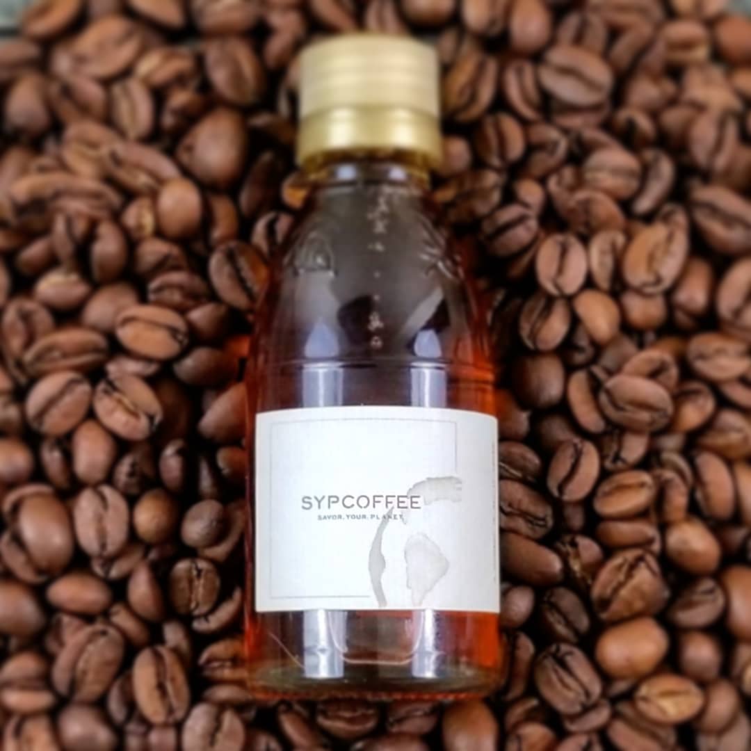 sypcoffee's tweet photo. We are NOT launching our own line of maple syrups.
.
.
.
April Fools! We are. Our first, 100% pure maple syrup made from Vermont tree sap is now available online and in-boutique. Filtered and flavor tested in Vermont, USA, just a touch in your SYPCOFFEE may change everything. https://t.co/I05zKuQ2du