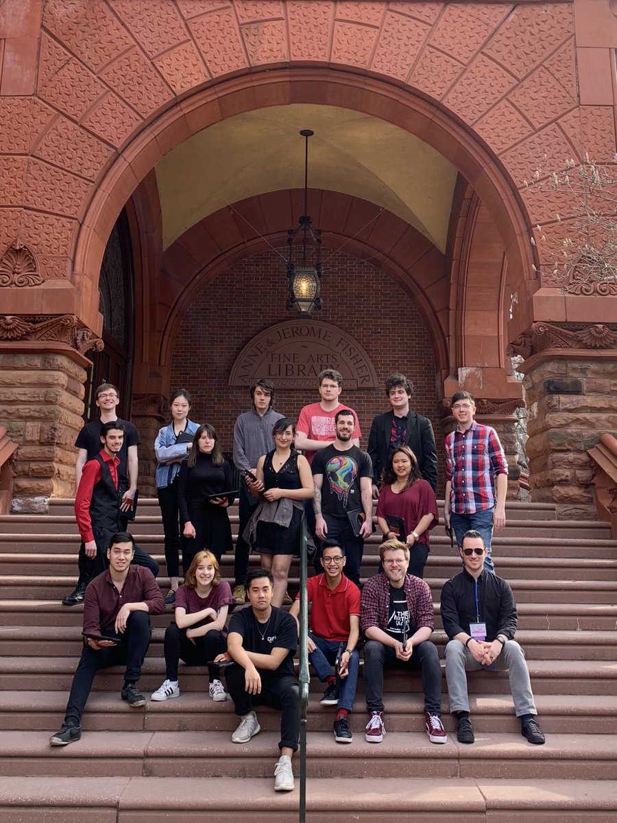 vidikulous's tweet photo. Continuing my series of 'proud professor posts': BEEP did another enormously successful performance this weekend at the UPenn's CAMRA Screening Scholarship Media Festival. I continue to be amazed by these students' artistry and professionalism! Congrats @beep_TU! @BoyerCollege https://t.co/iM9IQaeiHC