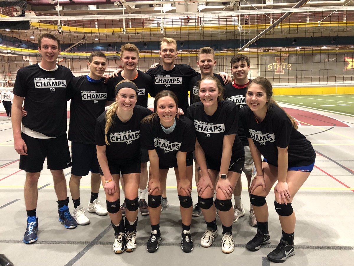 PoCYidon’s Trident is your 2019 Greek Week Volleyball Tournament Champions🏐🏆