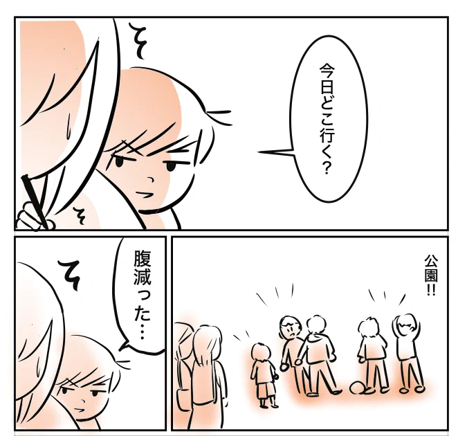 健康的な1日…今日も公園行ってきた!男子5人… 
