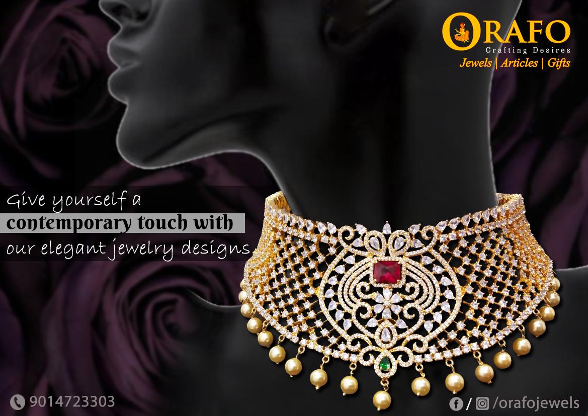 Give yourself a contemporary touch with our elegant jewelry designs.
Visit our stores to check out the latest jewelry design trends.
Contact: 9014723303 / 9014723304
#925silverjewellery #silverjewelry #contemporary #indiantraditionaljewellery #indiantemplejewellery #weddings