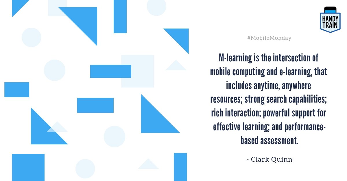 #mlearning #MondayMotivaton #MobileMonday