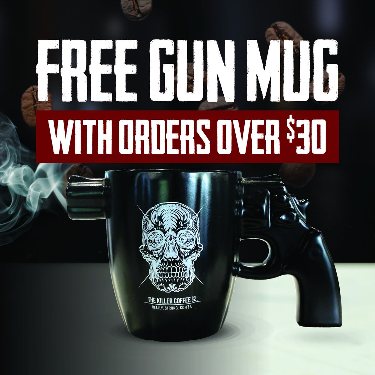 Have you grabbed your FREE Gun Mug with all purchases over $30 yet? Hurry! Stock is flying out the door! NO PROMO CODE NEEDED!