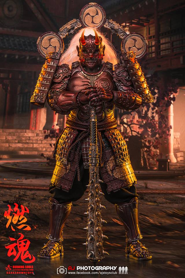 DARKCROWNTOYS 1/6 燃魂 BURNING SOULS 赤鬼