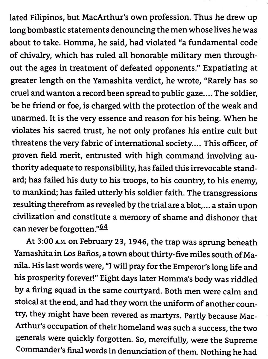 Yamashita and Homma’s war crimes trials were shams