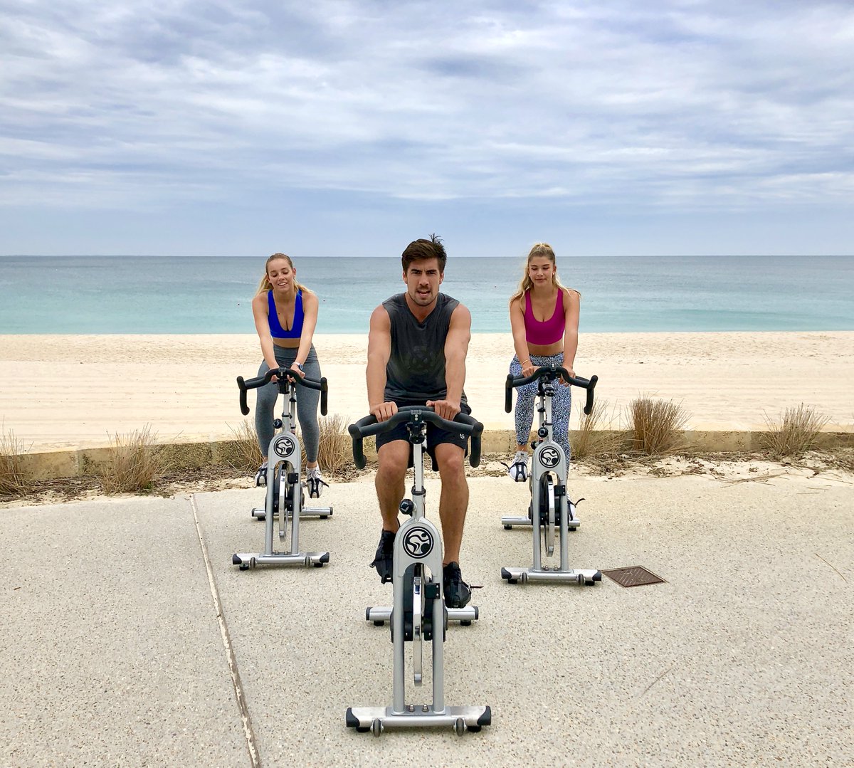 On location at City Beach, West Australia