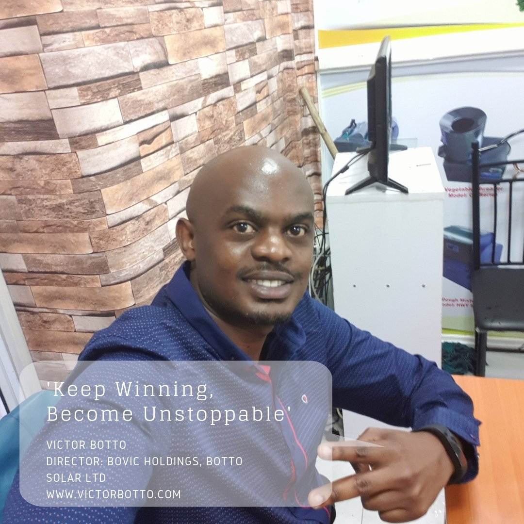 VBotto's tweet photo. #BeUnstoppable
Do not let Anything Stand Between You and Your Better Future. Keep Winning, Become Unstoppable. Become Someone no one thought you Could Be.
https://t.co/54yemsdPWO
#successwithvictor #tuesdaythoughts #ITRTG #bovic #bottosolar #success #business #BTRTG https://t.co/FuYX6afJye