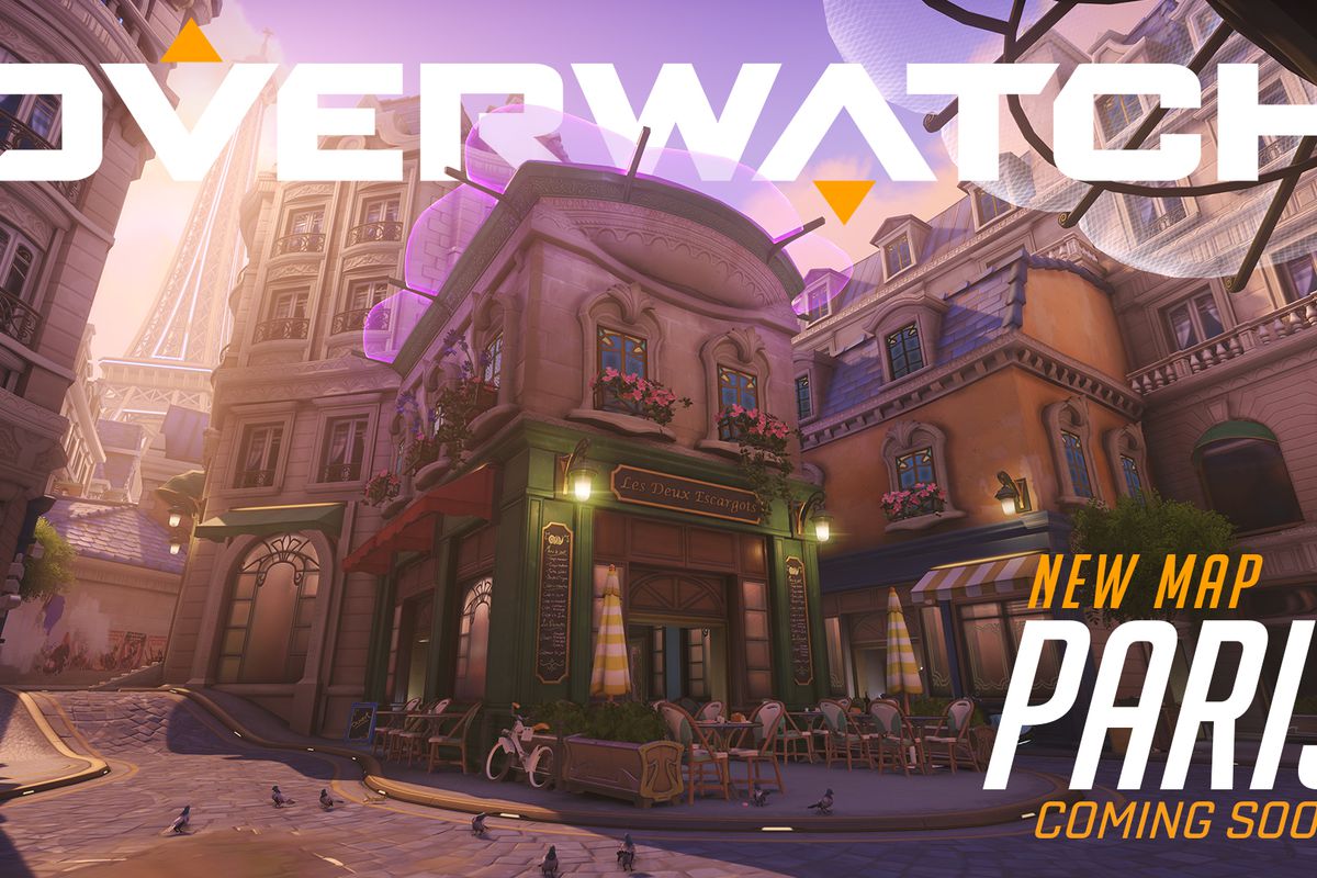 adam_lothae's tweet image. New overwatch map Paris