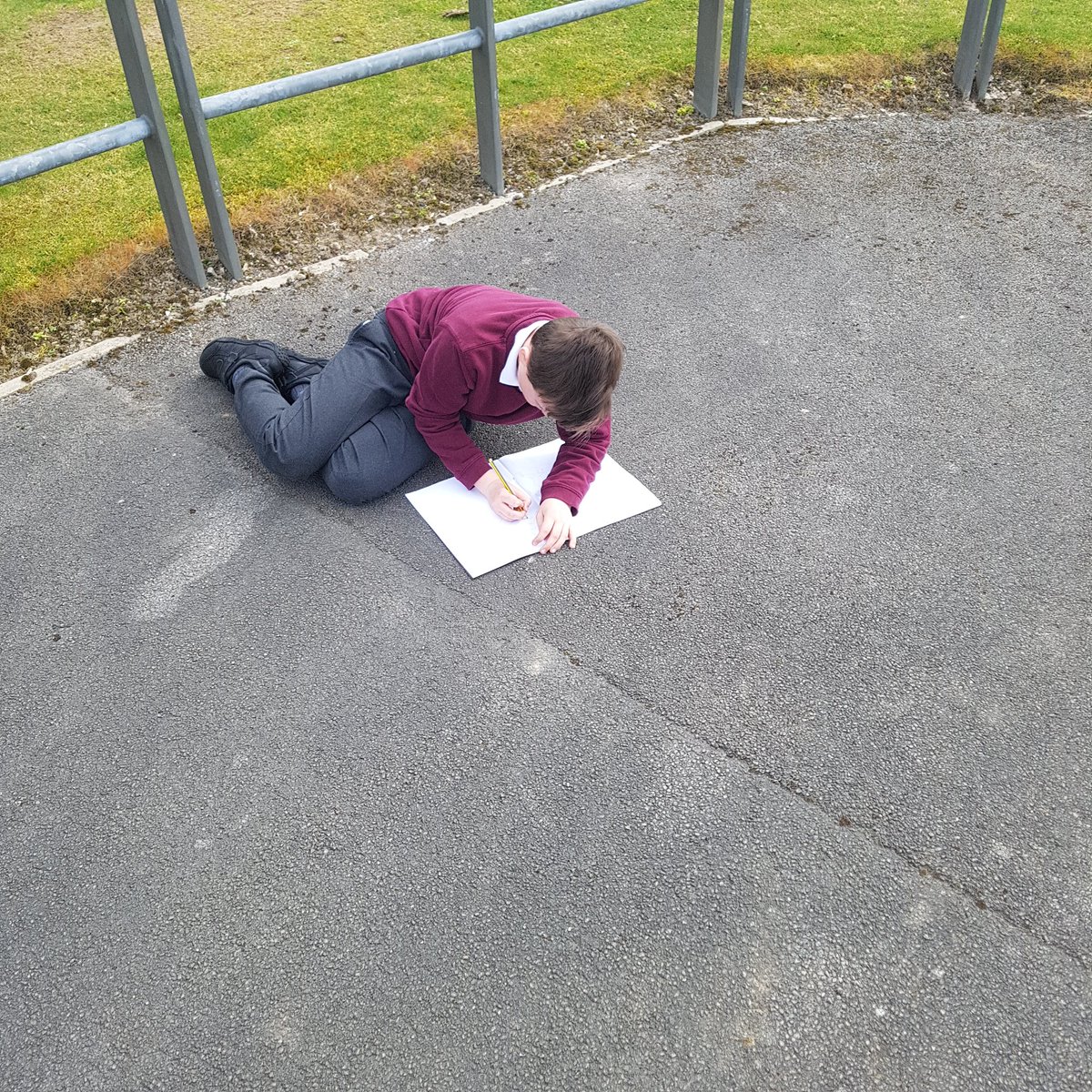 dartonclass7's tweet image. We then carried on looking at our artist for this Half term Henri Rousseau and went outside to practice our sketching techniques #DPS_art @DartonPrimary