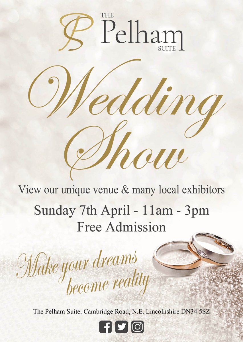PelhamSuite's tweet photo. We can't wait to welcome everyone To The Pelham Suite on Sunday for our Wedding Show! 👰 🤵

https://t.co/o0F7wZM402 https://t.co/z91z31tF6A