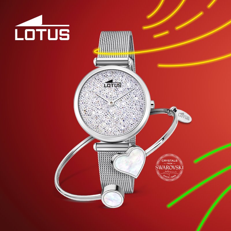 ¿Cómo va el martes? Como sabéis en Lotus, apostamos por combinar relojes y joyas para conseguir un mix and match 100% único. Con este reloj #LotusWatches con #CrystalsFromSwarovski y esta pulsera #LotusStyle se cumple a la perfección nuestra máxima #BetterTogether!!