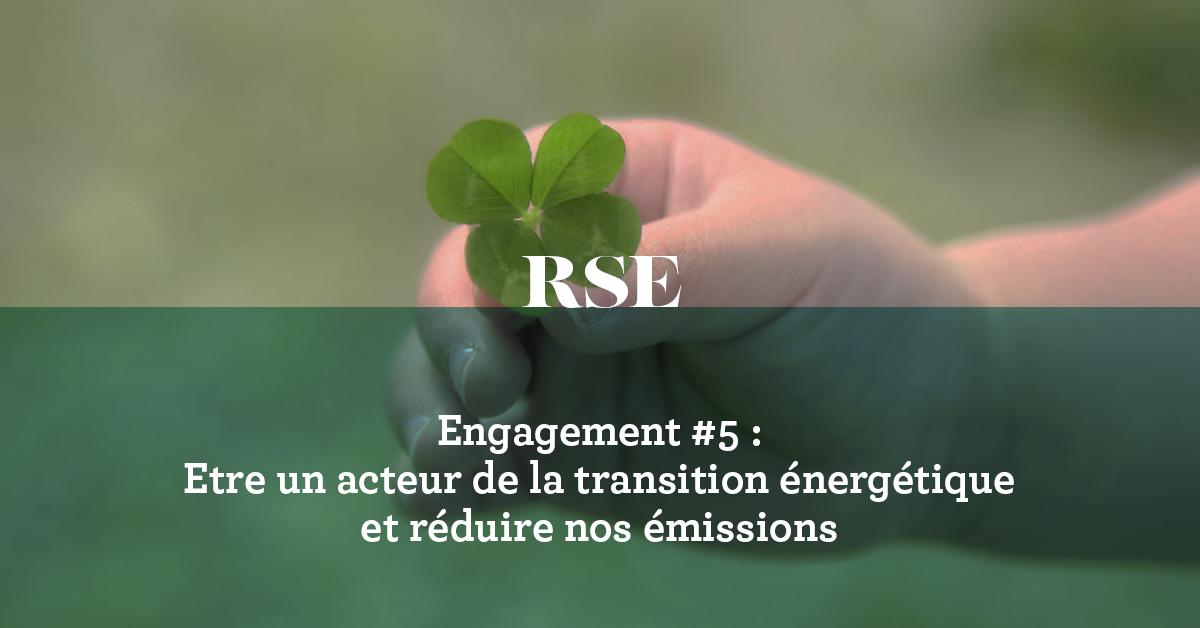 5ème engagement-clé de notre politique #RSE : être un acteur de la transition énergétique et réduire nos émissions. En savoir plus : groupe-adecco.fr/rse/ #imaginonslemploi