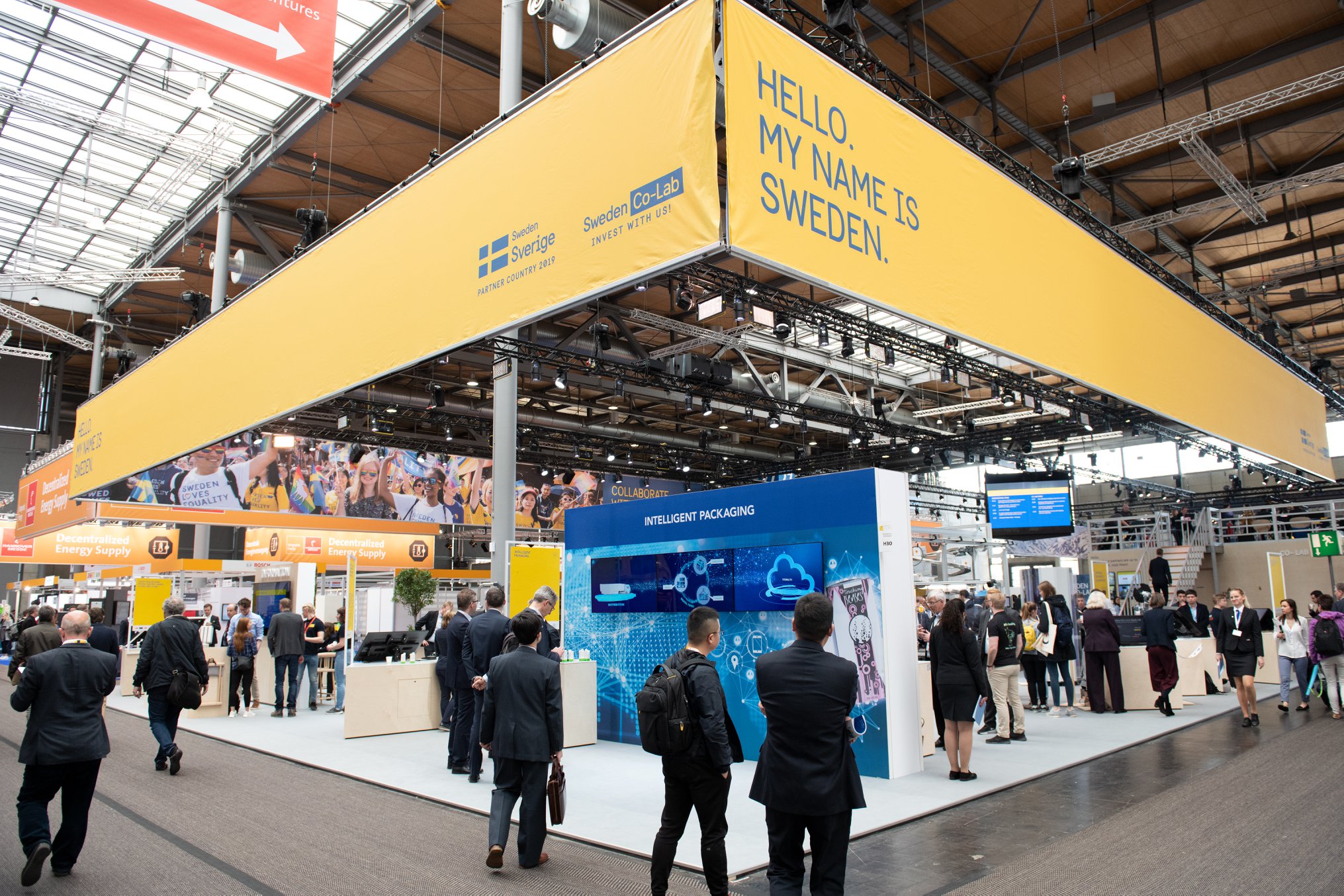 HANNOVER MESSE on Twitter: "A royal visit! 👑 Sweden is the partner