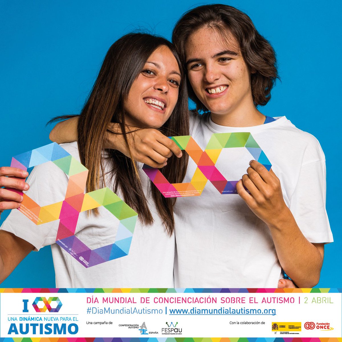 Autismo_Espana's tweet photo. #DiaMundialAutismo: los y las profesionales, vuestras familias familias, vuestro movimiento asociativo ya estamos con vosotros. I ♾ #Autismo, ¡por una nueva dinámica!

https://t.co/WibzzW7jrM https://t.co/eJQr2JX7Ur