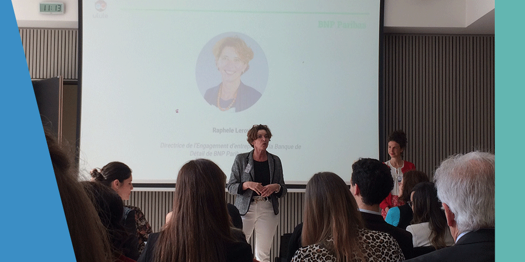 [#AccelerateBusinessForGood] <a href="/RaphaeleLeroy/">Raphaele Leroy</a> introduit la séquence des pitchs #ActForImpact <a href="/BNPParibas/">BNP Paribas Group</a> et <a href="/ululeFR/">Ulule FR</a> avec <a href="/MontresRoutine/">Routine</a>, <a href="/CarolineLiby/">Caroline Liby</a>, #KUFU, #NOSC, <a href="/_CourtsCircuits/">LesCourtsCircuits</a>, @inofruitsalgues, #UNISOAP, #WEDRESSFAIR, <a href="/ludocare/">LUDOCARE</a> et #LeGaulois. 1 000€ de dotation à la 🗝️!
