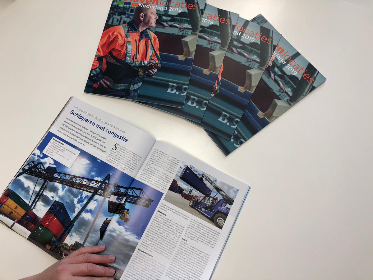 Zie link voor het artikel over MCS in de nieuwste editie Havenlocaties Nederland 2019 
onlinetouch.nl/jagermedia/hav…