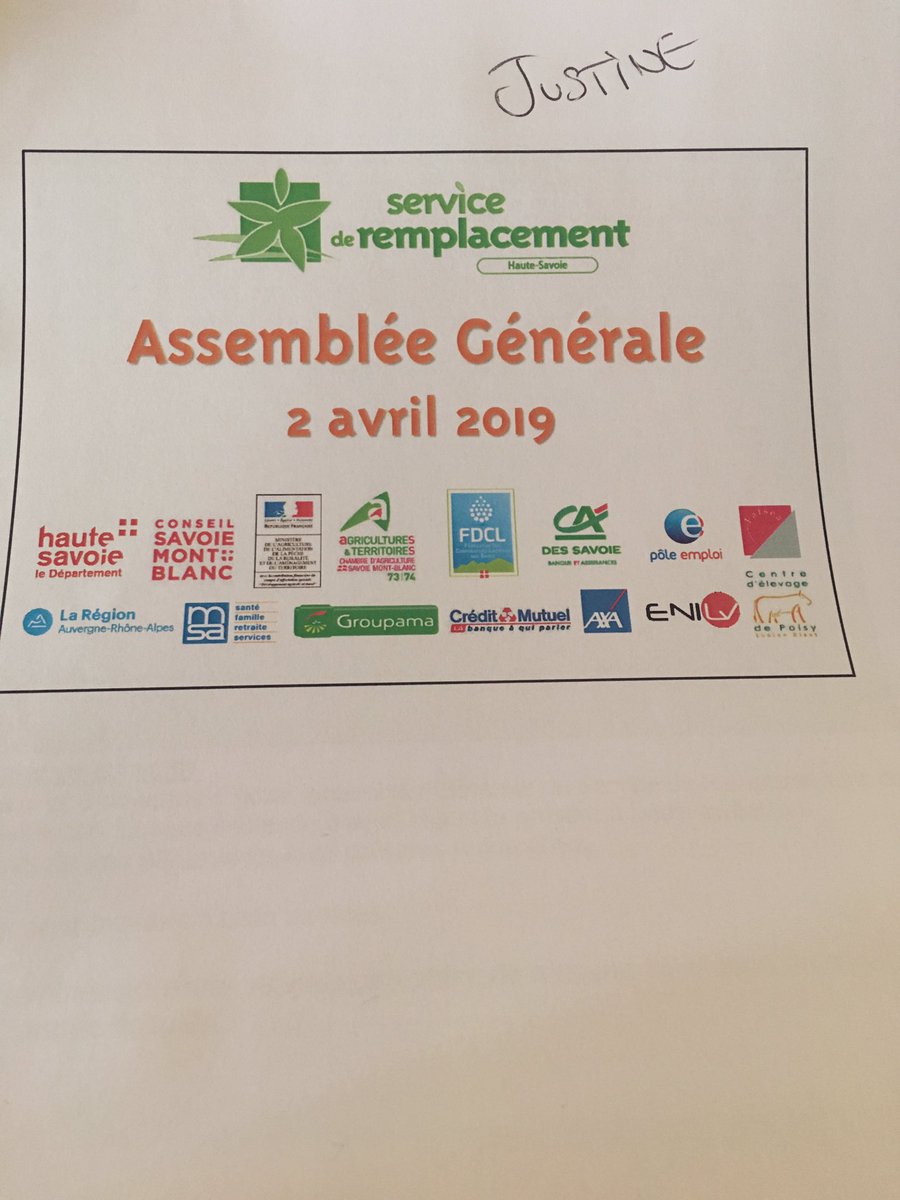 FusiJustine's tweet photo. AG du service de remplacement de Haute Savoie. Osez vous faire remplacer !
#SR74 #JA74 #JeunesAgriEngages https://t.co/r5D8WFprX7