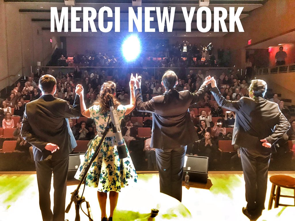 formidableAA's tweet photo. Super show hommage à @MrAznavour ce soir à #newyork #formidableaznavour https://t.co/4oayPFs18L